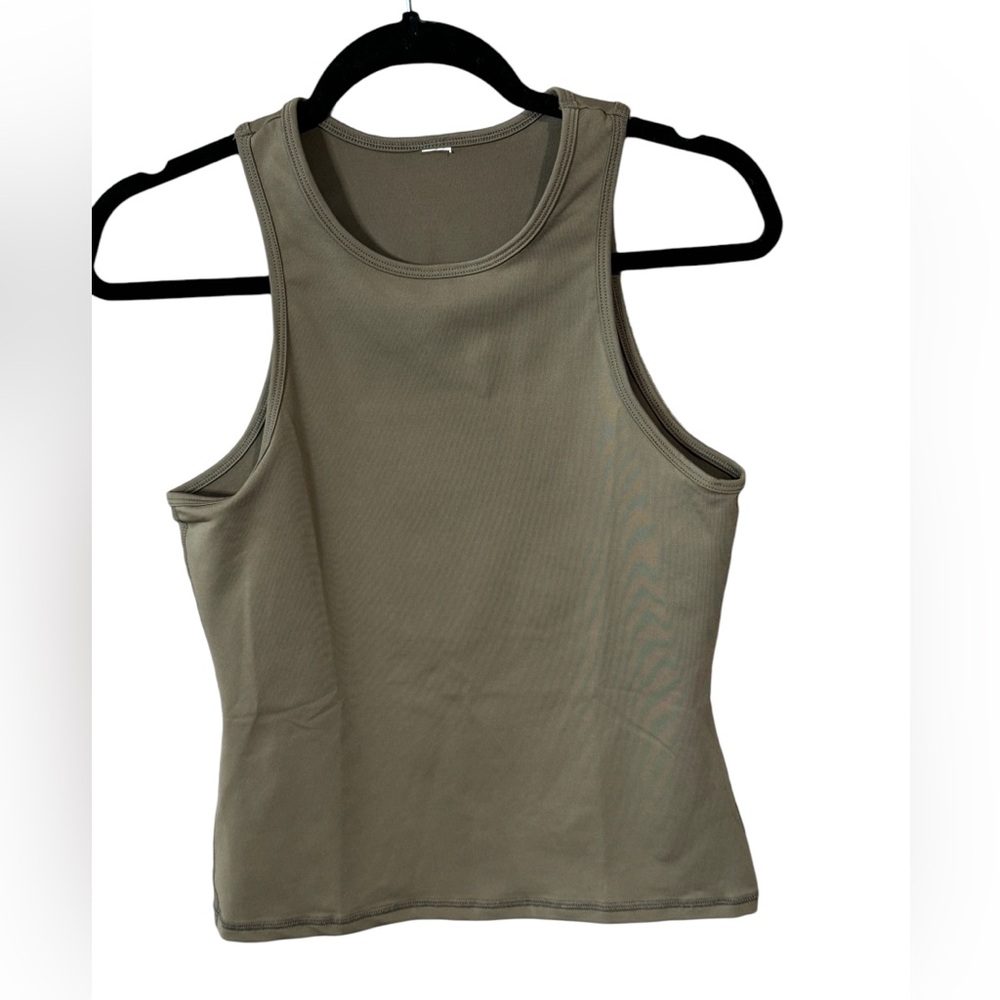Savvi Sophia Tank, Dusty Green, Size Medium, - Picture 3 of 7